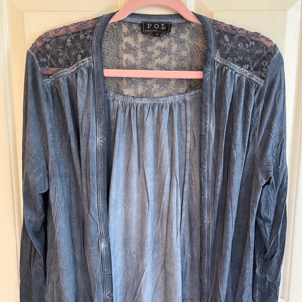 🌸POL Lace Duster Cardigan🌸 - Picture 4 of 14